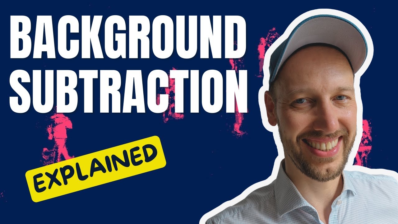 What is background subtraction?