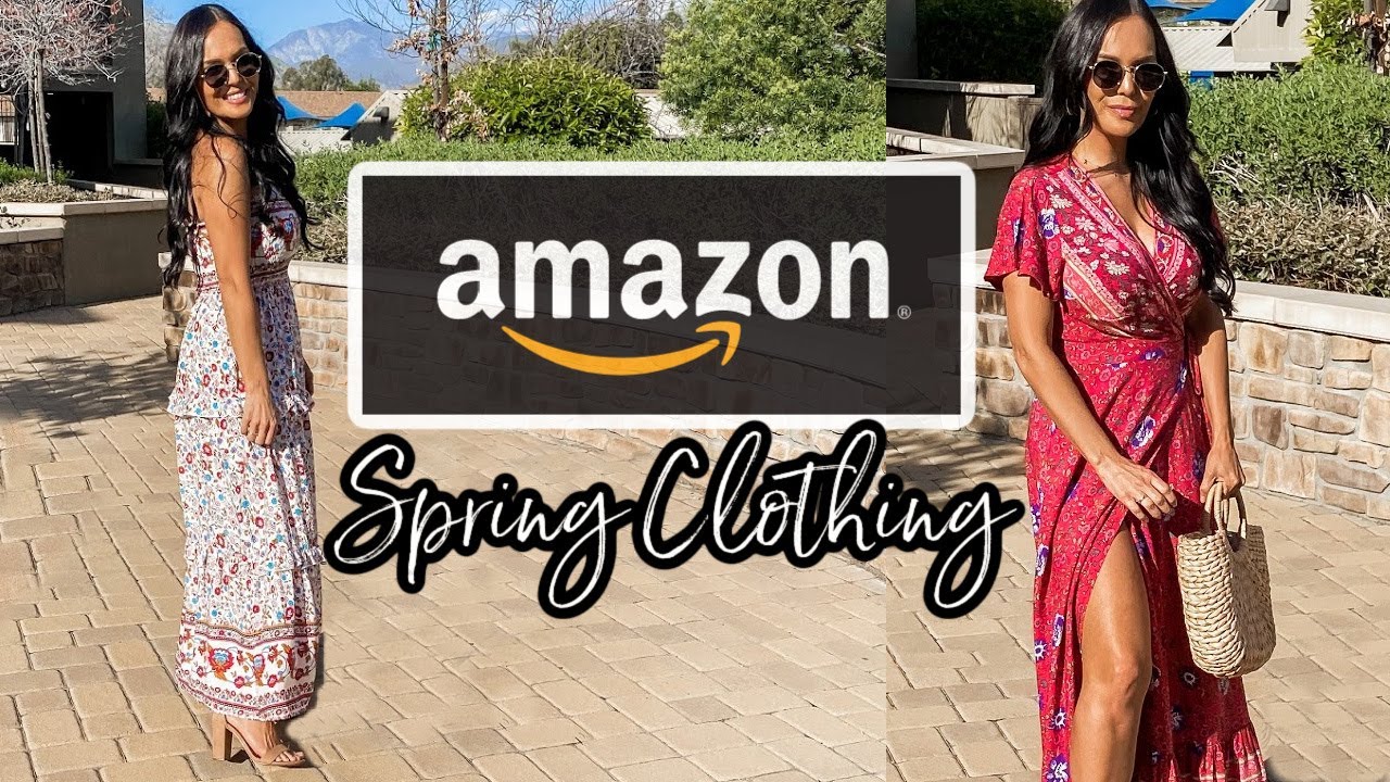 NEW AMAZON SUMMER TRY ON HAUL 2021 |AMAZON FAVORITES  AMAZON SUMMER CLOTHING  AMAZON  SUMMER DRESSES