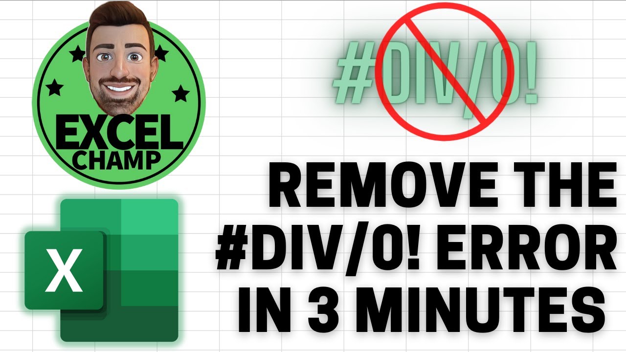 Как устранить ошибку #DIV/0 в Excel (3-минутный урок)