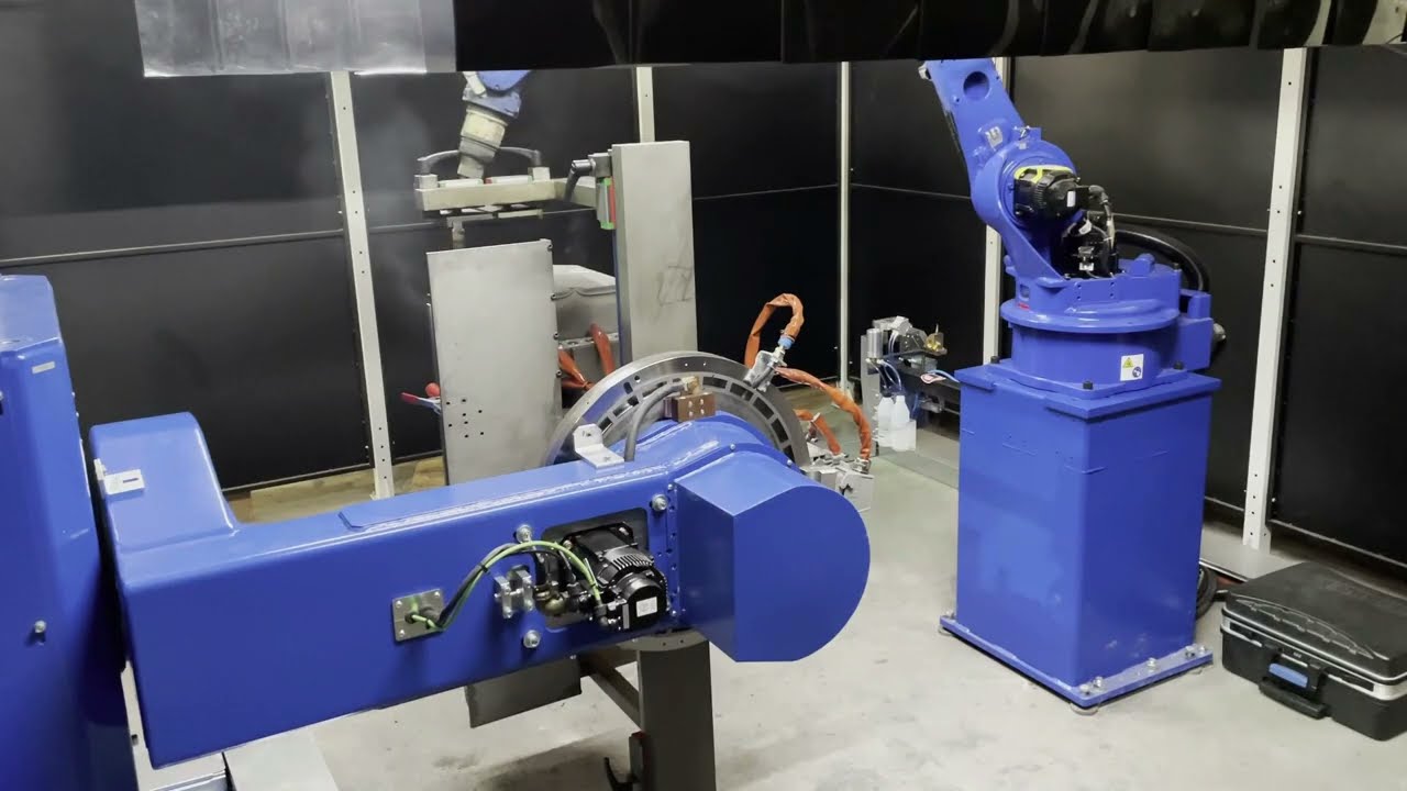 Celda de Soldadura robotizada con Sistema de búsqueda de juntas para Manufacturas Rocal