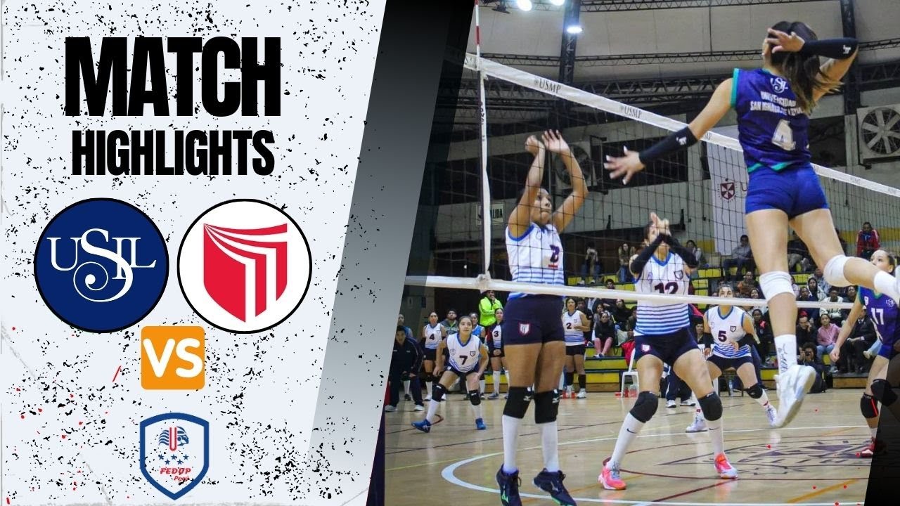 Resumen: UCV 1️⃣ - USIL 2️⃣ | Semifinal | FEDUP 2024 Voley Femenino Perú