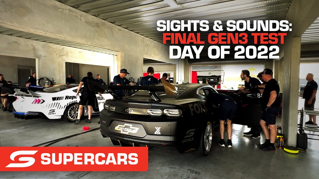 Sights & Sounds: Final Gen3 test day of 2022 | Supercars 2022