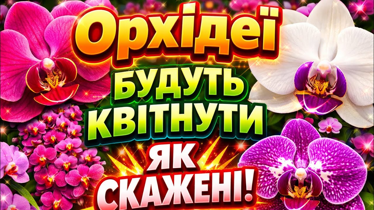 Орхідеї будуть квітнути як скажені! Мої домашні лайфхаки