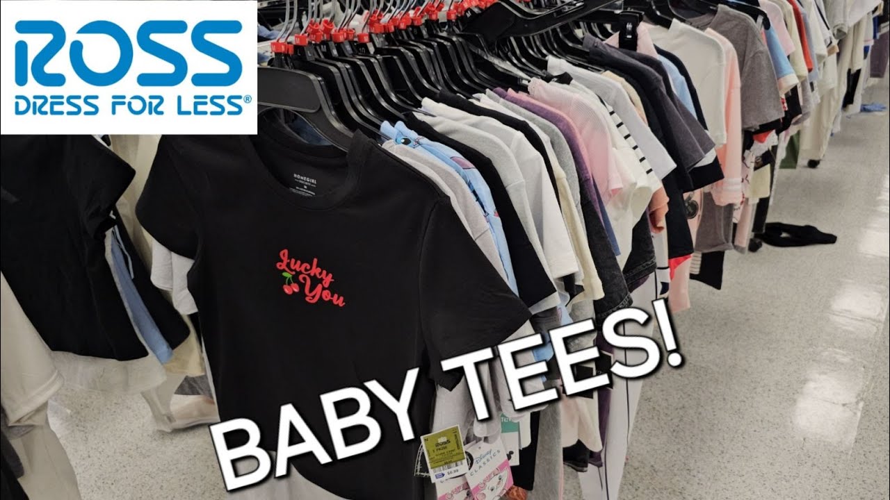 Футболки Ross Baby. Модные топы Back to School 2024. Просмотр со мной.