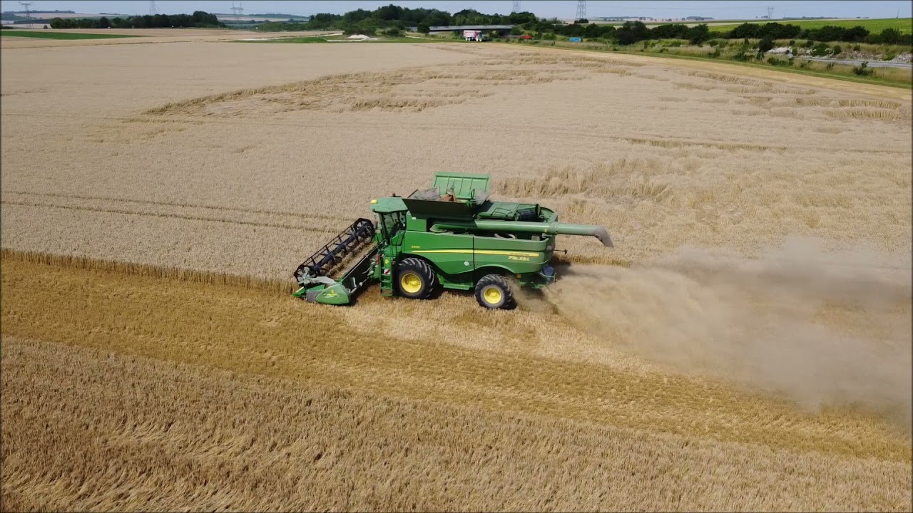 Moisson 2021 avec une John Deere S670i