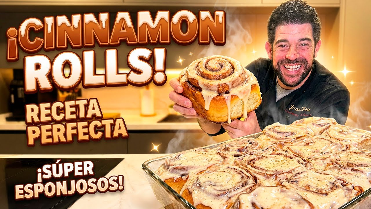 CINNAMON ROLLS desde cero‼️| Receta fácil y trucos infalibles