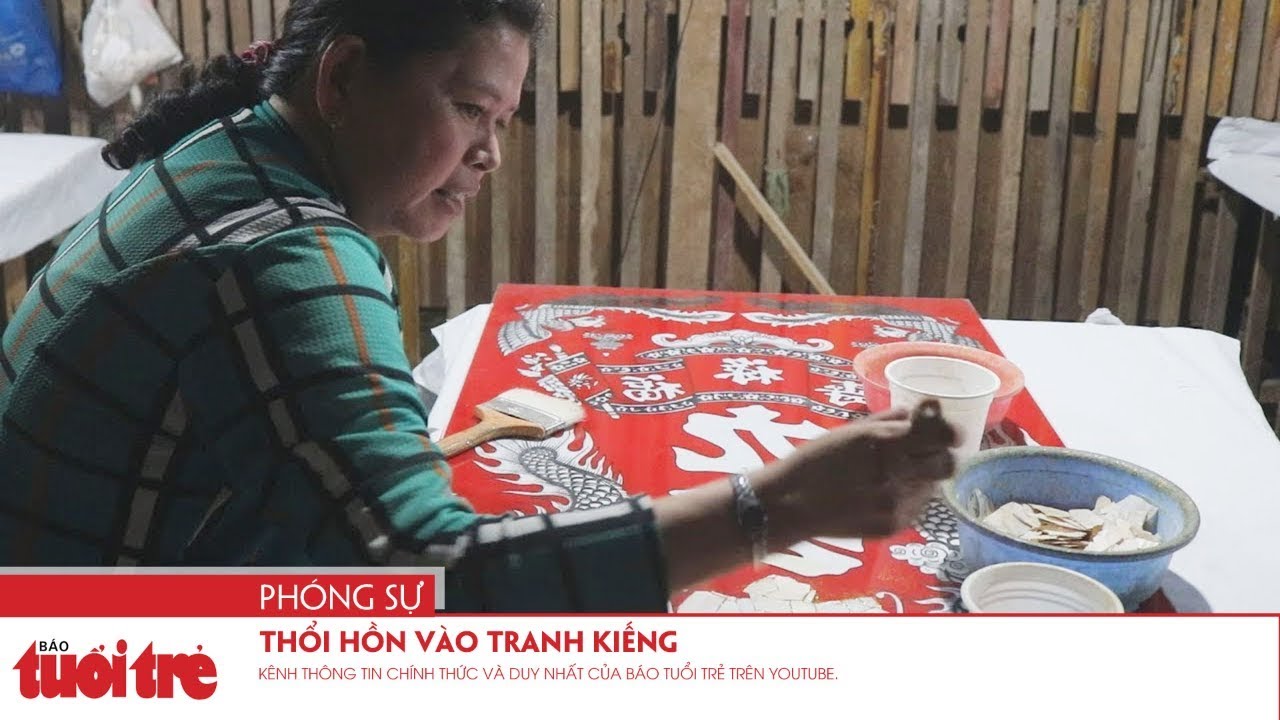 Thổi hồn vào tranh kiếng