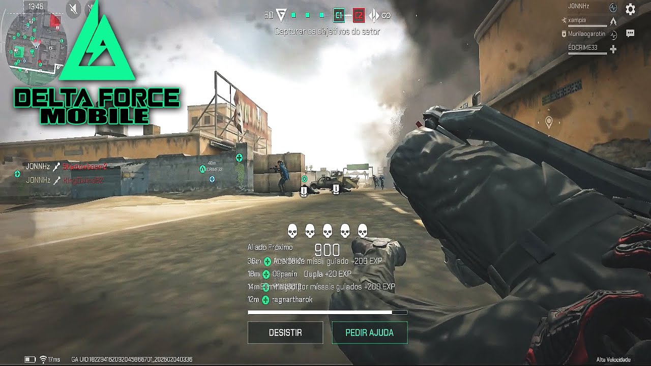 DELTA FORCE MOBILE - AS 85 KILLS MAIS HYPADA DO GAME IN POCO X6 PRO