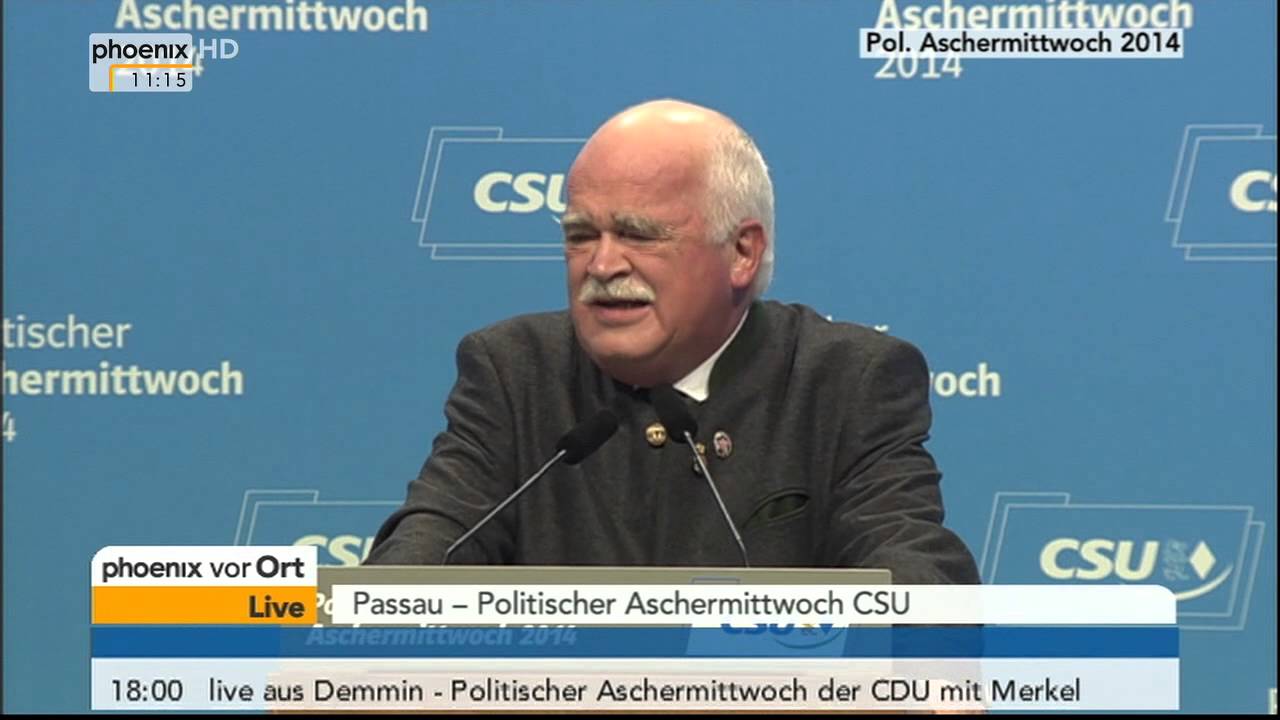 Rede von Peter Gauweiler - Politischer Aschermittwoch der CSU am 05.03.2014