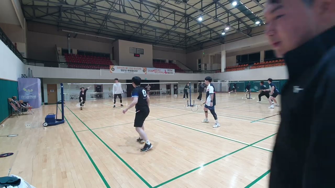 신년맞이 김천시청 초청 연습경기  (류준무&이준희) 