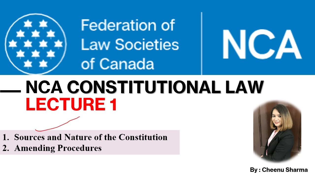 LECTURE 1:NCA CONSTITUTIONAL LAW│Course│June 1│Notes│ IRAC│Tutor│Studymaterial│CheenuSharma