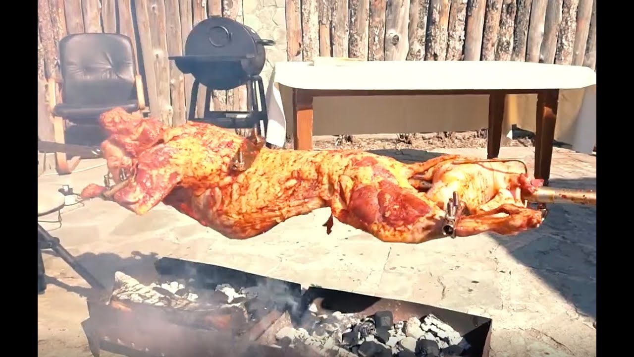 ООО ВЕРТЕЛЪ. Часть 1  БАРАН НА ВЕРТЕЛЕ! Приготовление от Деда с Фабричного