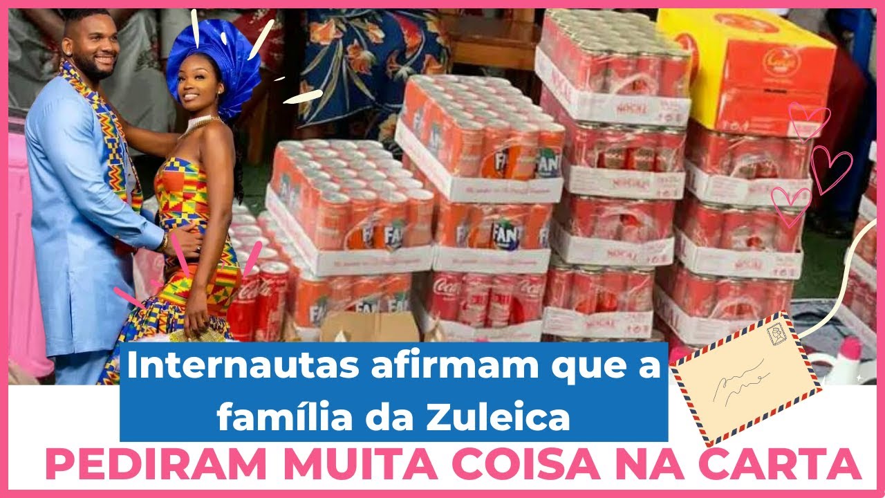 Casamento do igor benza e zuleica wilson gera polémica na internet
