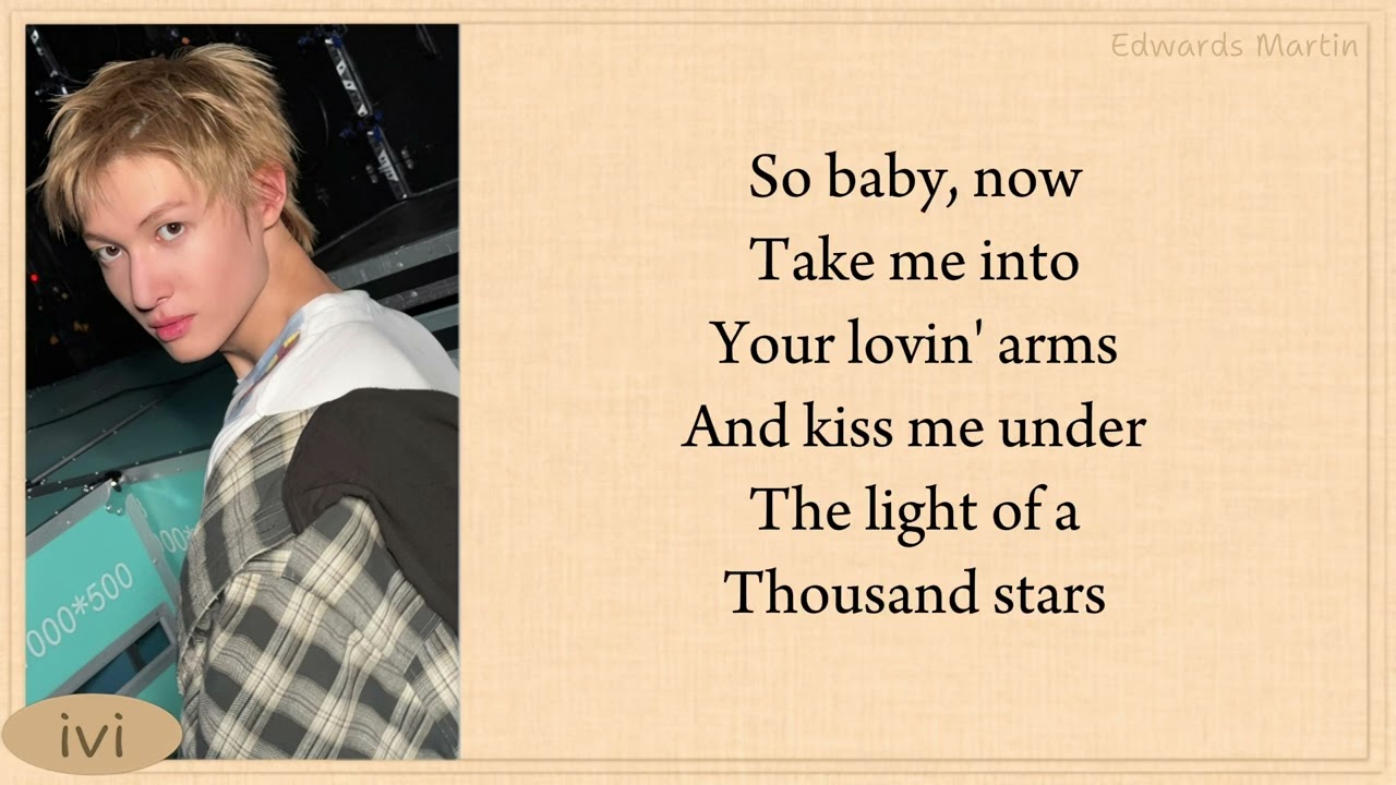 MARTIN — THINKING OUT LOUD (Original: ED SHEERAN) lyrics