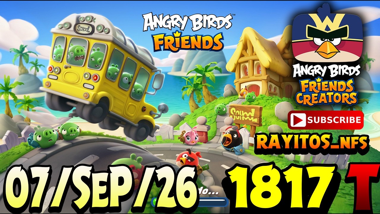 Angry Birds Friends All Levels Tournament 1817 Highscore POWER-UP walkthrough