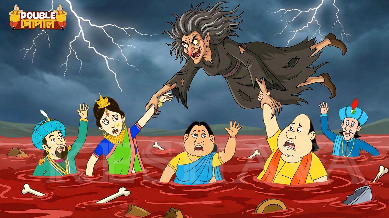 রক্তাক্ত নদীর হাত থেকে সবার জীবন বাঁচাল ডাইনি! || Gopal Bhar || New Episode 2026