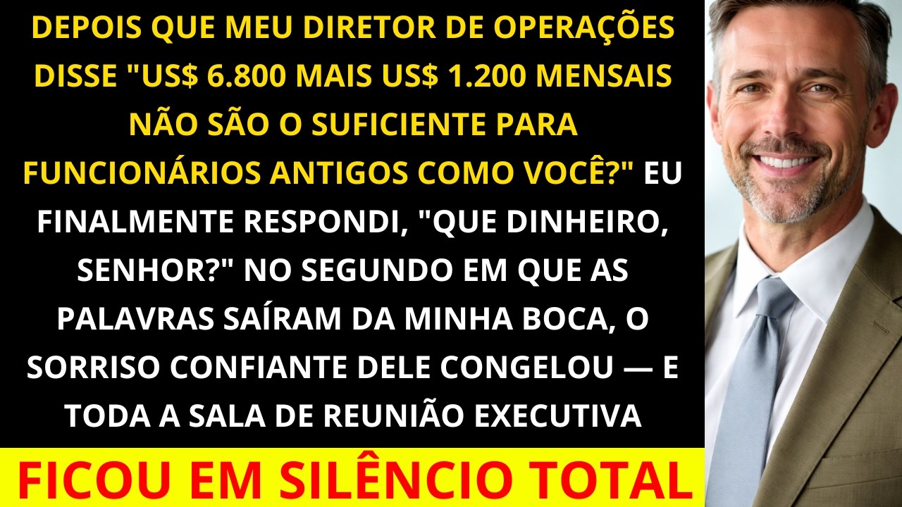 Ele Me Humilhou na Reunião… Até Eu Perguntar: Você Tá Roubando Meu Dinheiro? Deve Tá Na Sua Conta!
