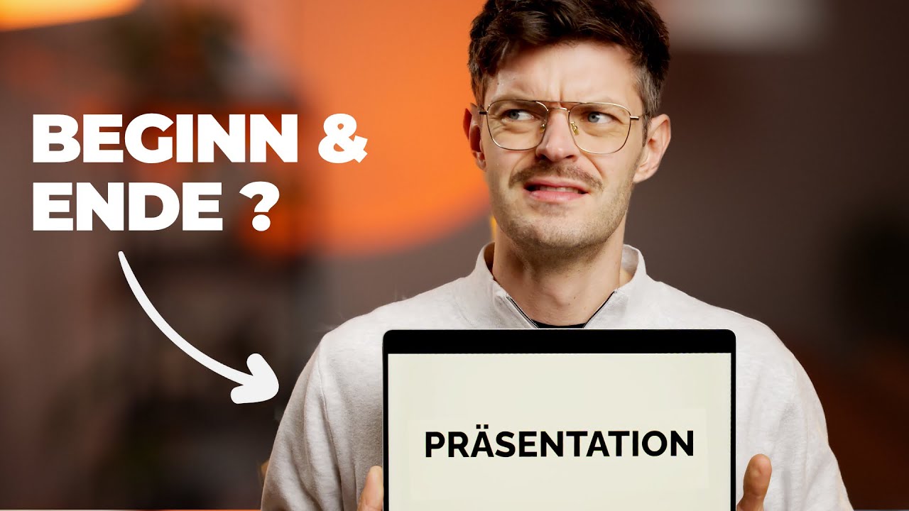 Pr&auml;sentationen beginnen und beenden? Tipps - so kannst du es machen!