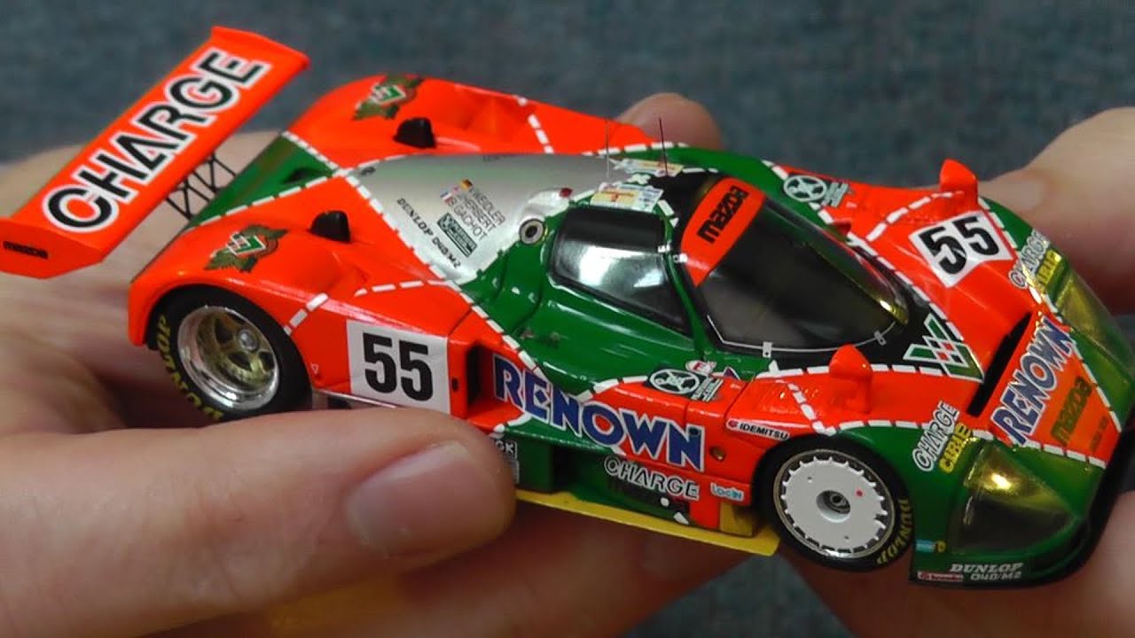 Unboxing and Review: Spark Mazda 787B #55 LM Winner 1/43 Scale Resin Model Car