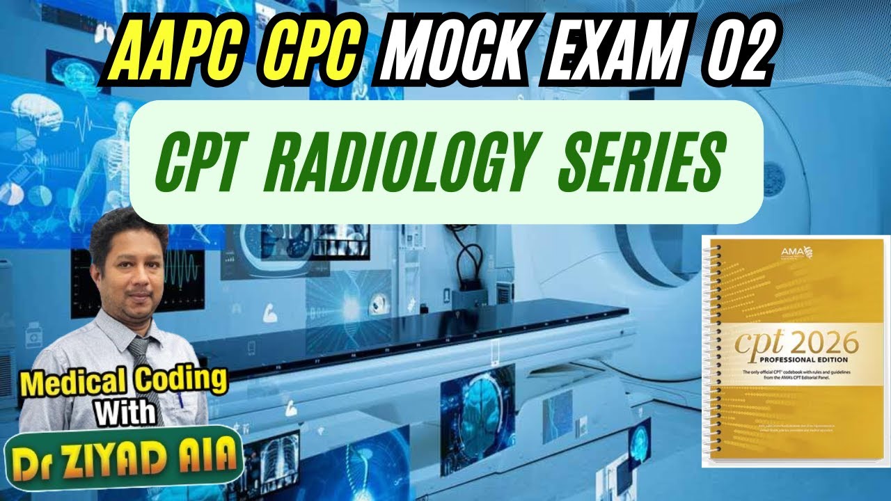 Практический экзамен AAPC CPC | Вопросы и ответы по радиологии CPT | #Подготовка к сертификации CPC