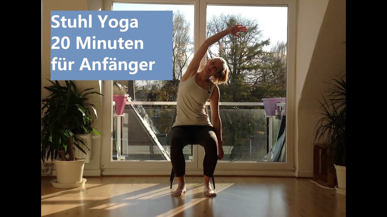 Yoga auf dem Stuhl f&uuml;r Anf&auml;nger und Senioren