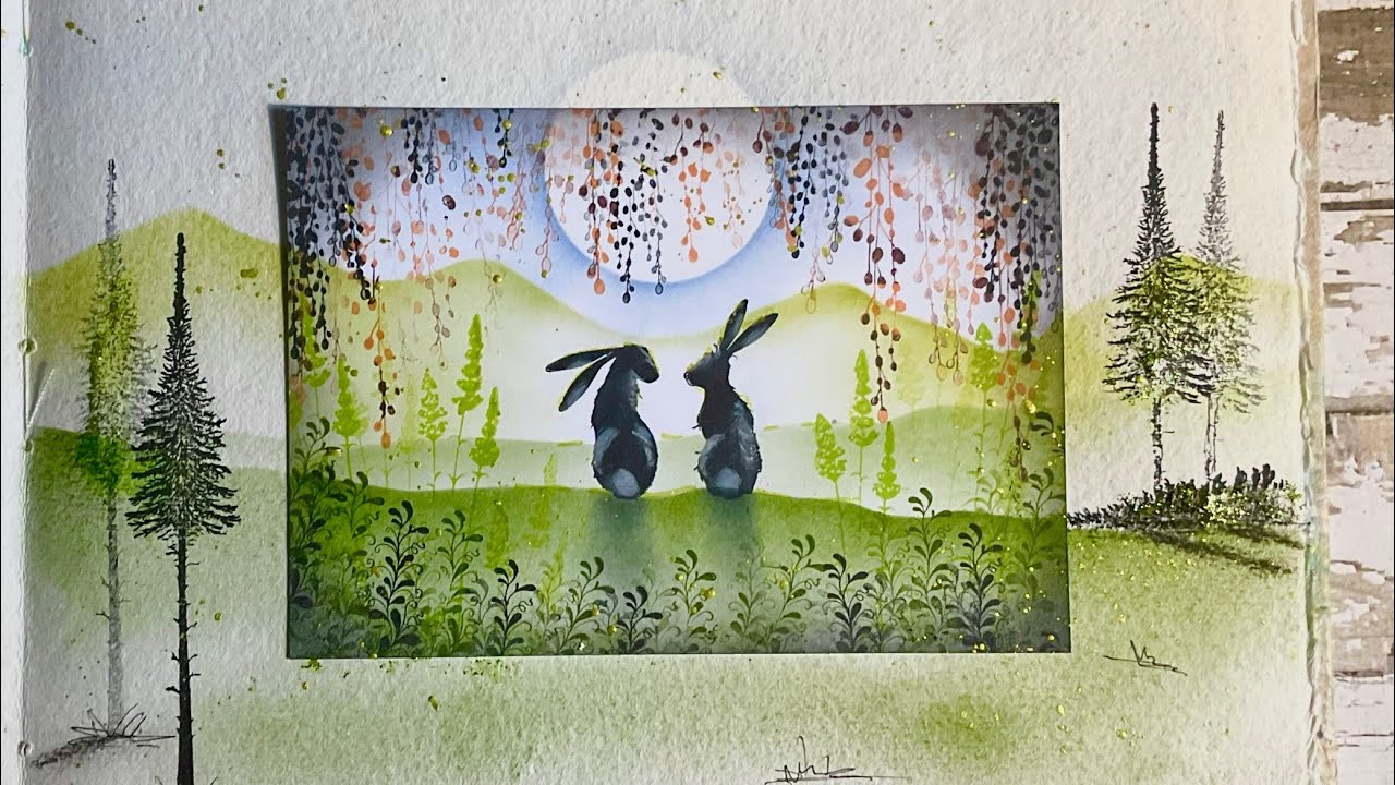 Mindful Monday with our Wonderful Wild Hares by Jo Rice #laviniastamps #journalling