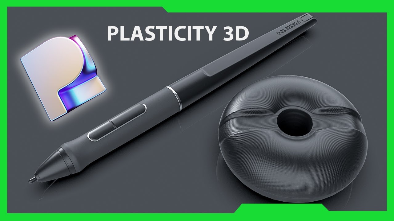 Plasticity Industrial Design Modeling | HUION PEN |