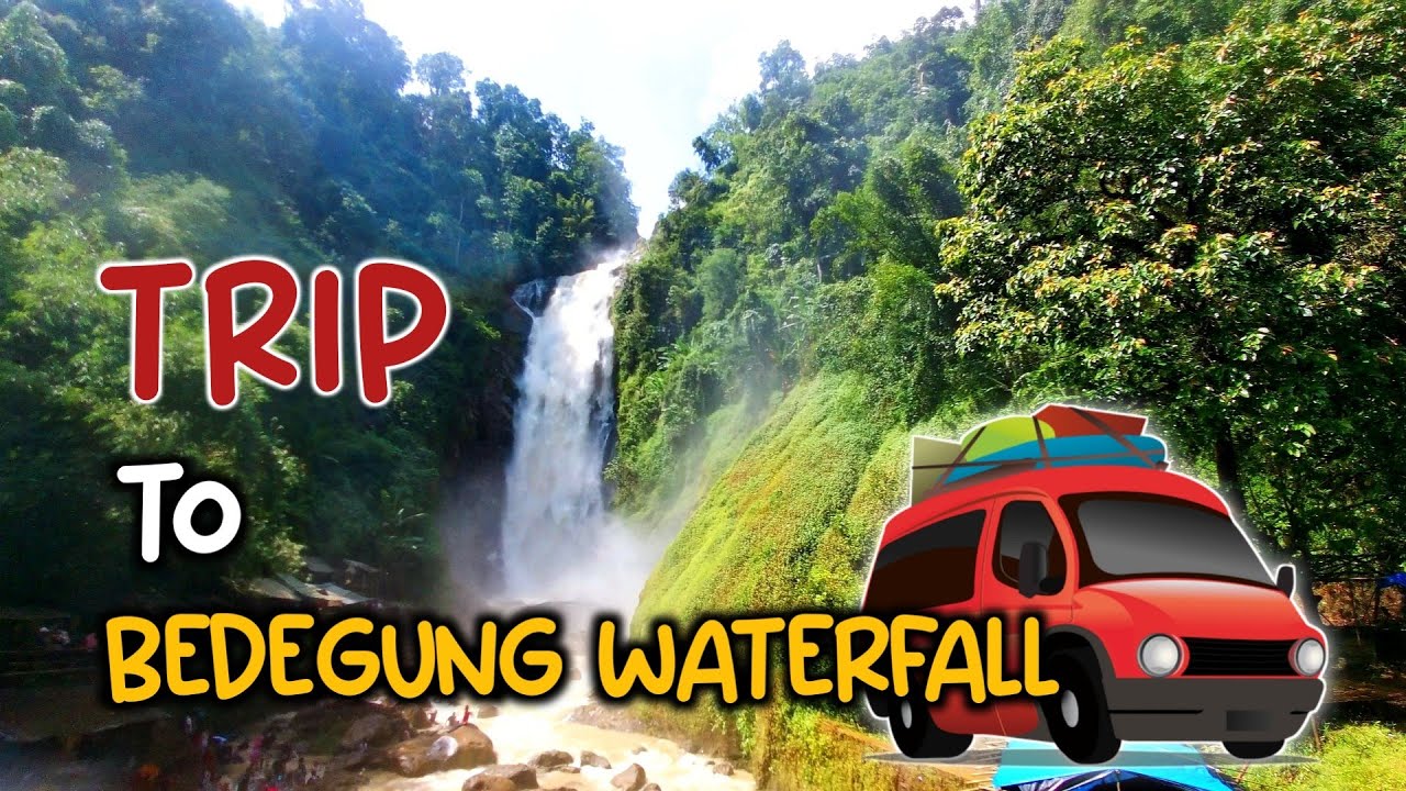 Perjalanan menuju Air Terjun Bedegung dari Simpang Meo, Muara Enim