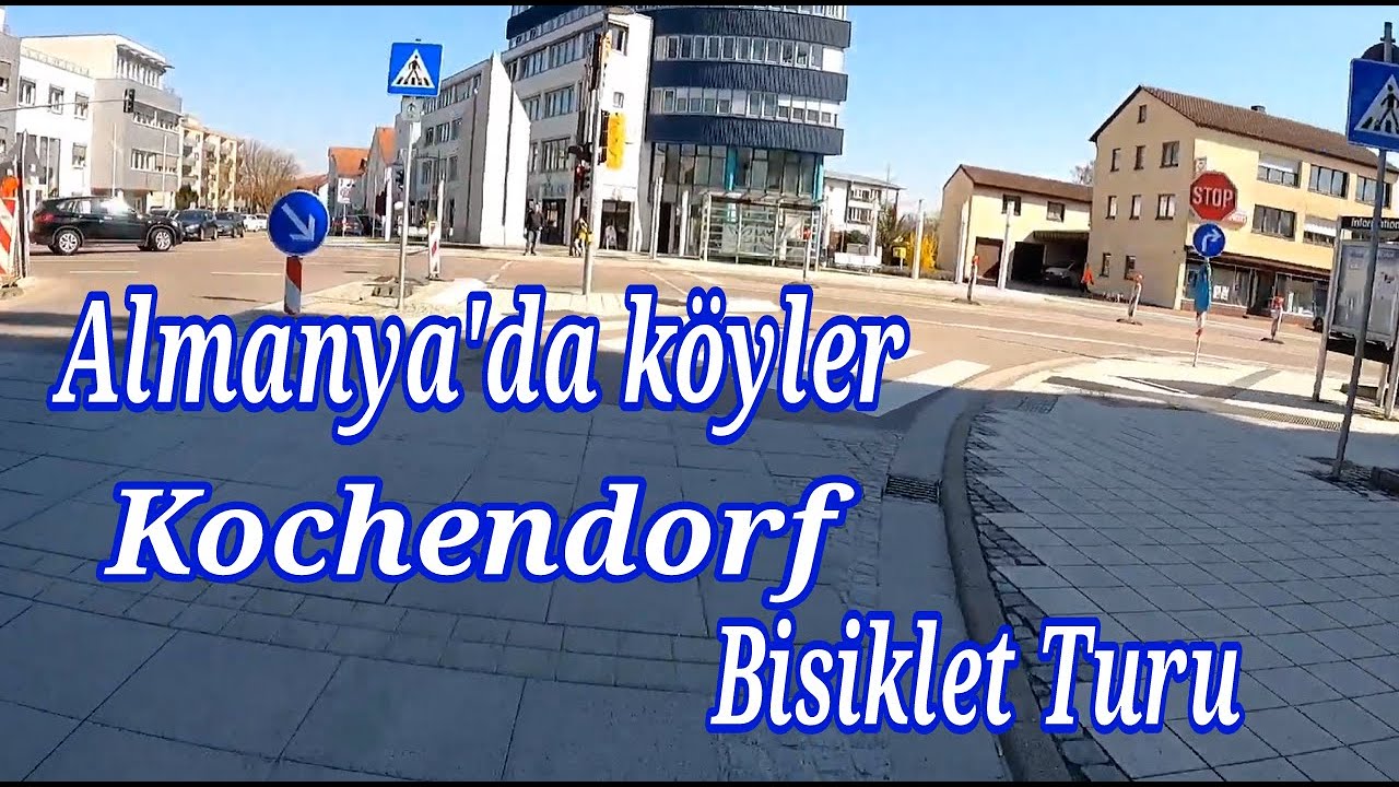 Almanyada köyler. Nasıl. Bisiklet Turu Köy Gezisi. Bad Friedrichshall Fahrradtour  Kochendorf.