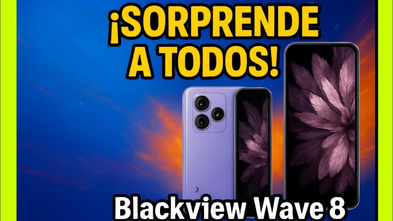 “Este celular económico SORPRENDE a todos 😳 | Blackview Wave 8 Review”