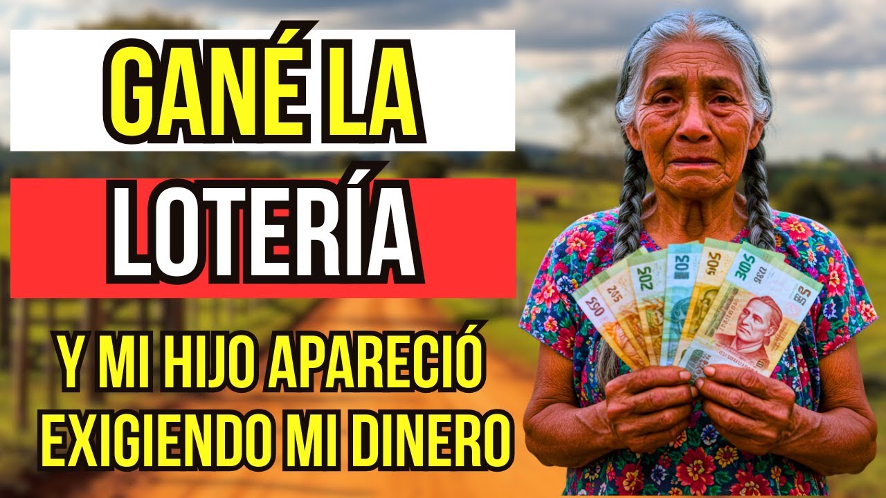LA VERDADERA HISTORIA DE ESTA ABUELA–GANÉ LA LOTERÍA Y MI HIJO APARECIÓ DESPUÉS DE AÑOS DESAPARECIDO
