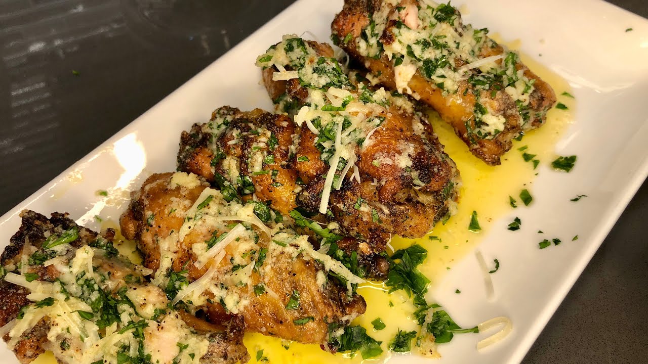 Garlic Parmesan Wings | Easy Chicken Wing Recipe | How To