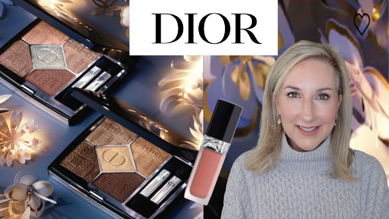 NEW!  DIOR | ❄THE ATELIER OF DREAMS EYE PALETTES ❄ | PLUS THE PERFECT NUDE LIPSTICK 💄 EVER!