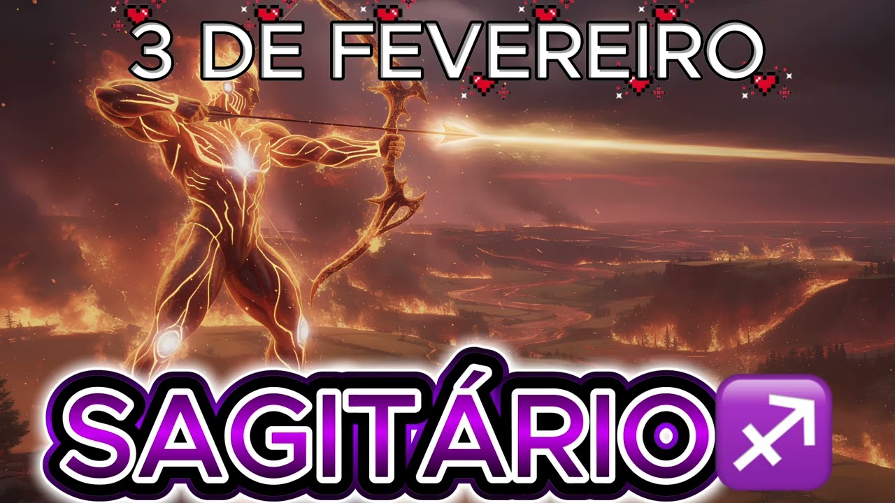 ♐✨SAGITÁRIO 3 de fevereiro 2026: Virada de Chave no Amor, Trabalho e Dinheiro