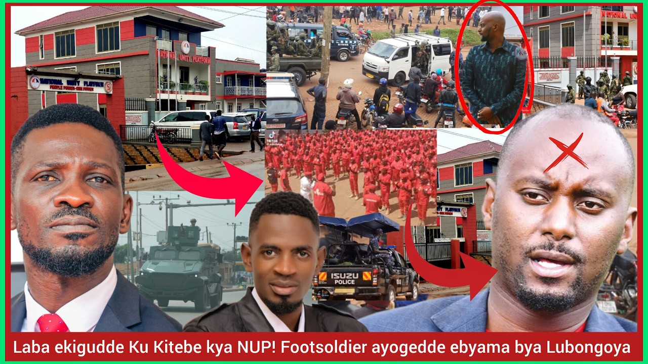 LIVE: Agakagwawo! Bitabuse Laba ekigudd ku kitebe kya NUP! Footsoldier ayogedde ebyama bya Lubongoya