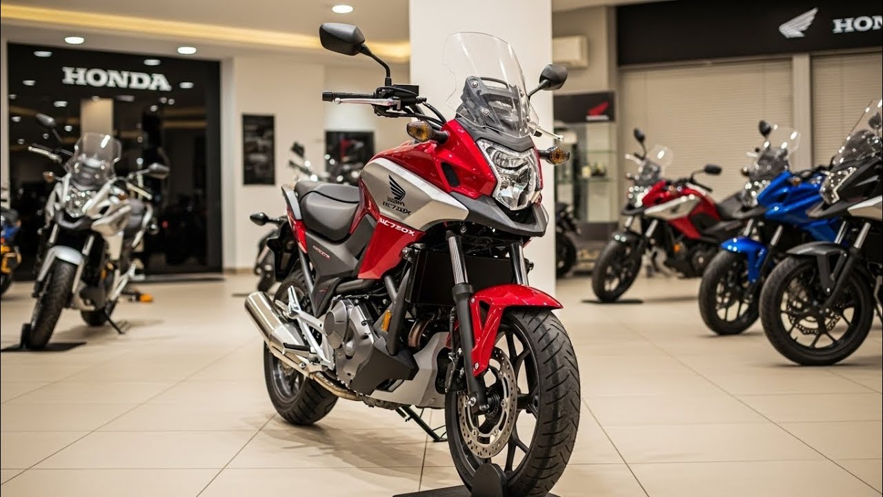 Новый Honda NC750X Red 2026 года &mdash; полный обзор | Цена, характеристики, производительность и пробег