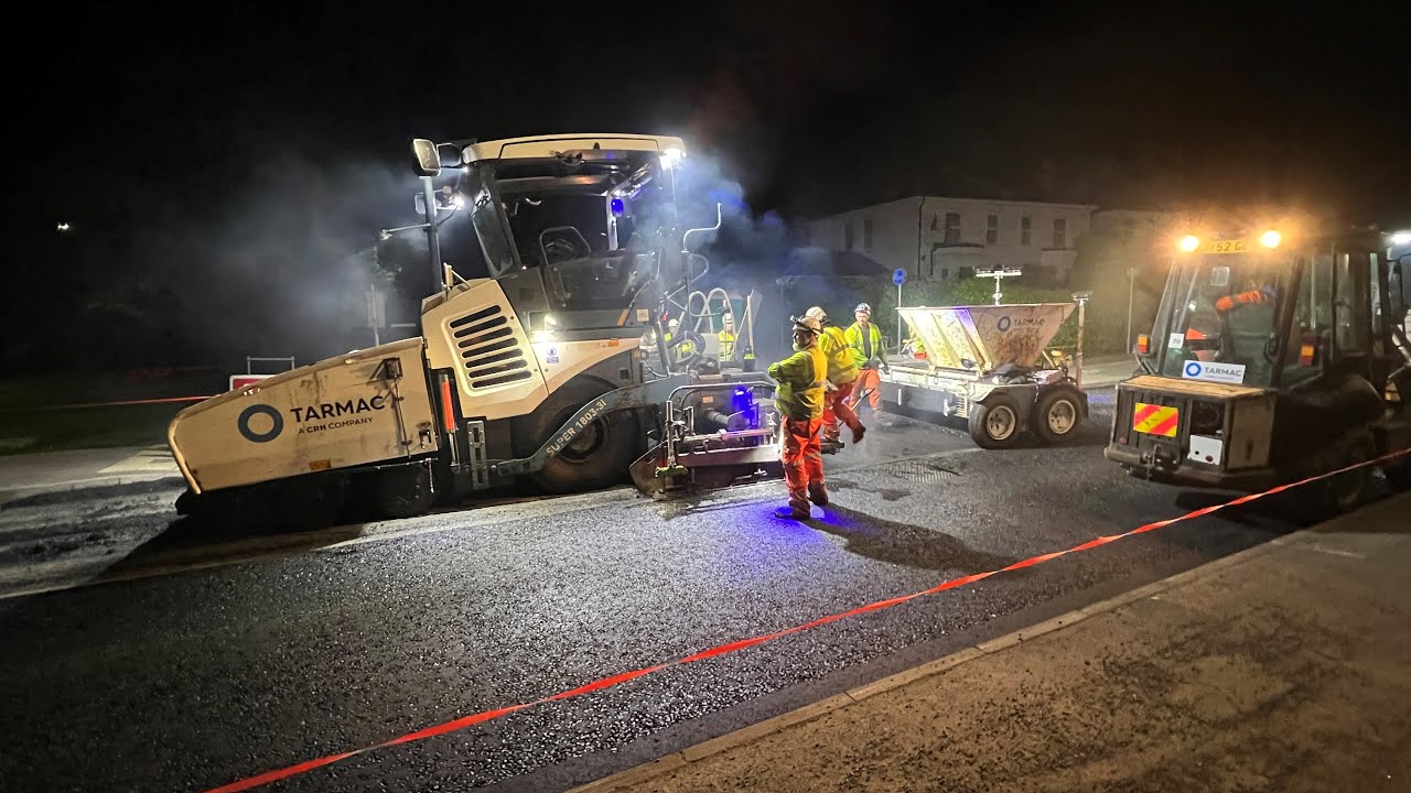 Resurfacing Works-A40 Gloucester Road Cheltenham Night 3 Part 3