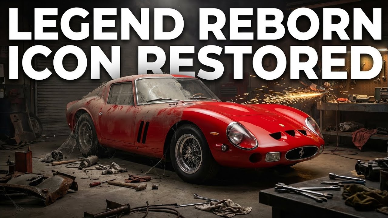 Ferrari 250 GTO Restoration ASMR | Iconic Red Classic Rebuild (No Music)