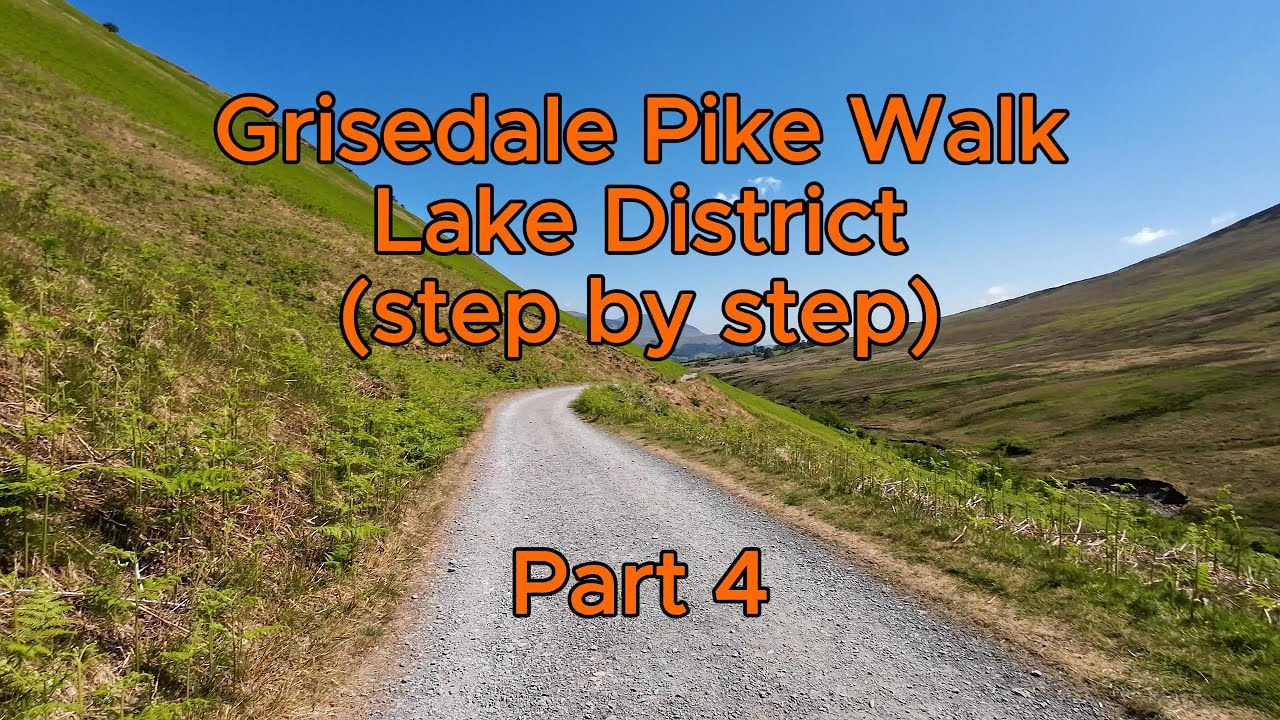 Grisedale Pike - The Lake District - Part 4 - Step by Step - ASMR Walking