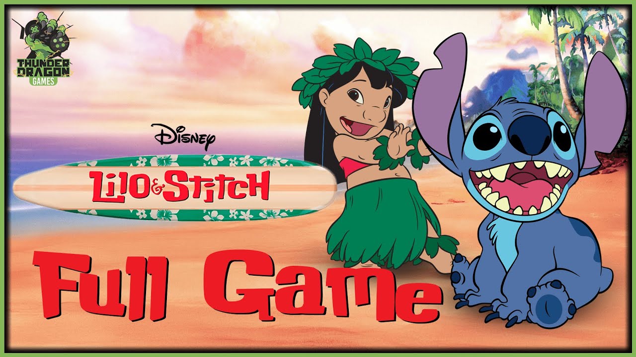 Disney's Lilo & Stitch | PS1 | Full Game + 100% Collectibles  - No Commentary