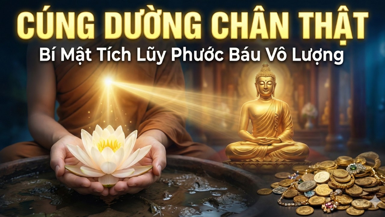 CÚNG DƯỜNG CHÂN THẬT: Bí Mật Tích Lũy Phước Báu Vô Lượng Để Thay Đổi Vận Mệnh | An Nhiên Tự Tại
