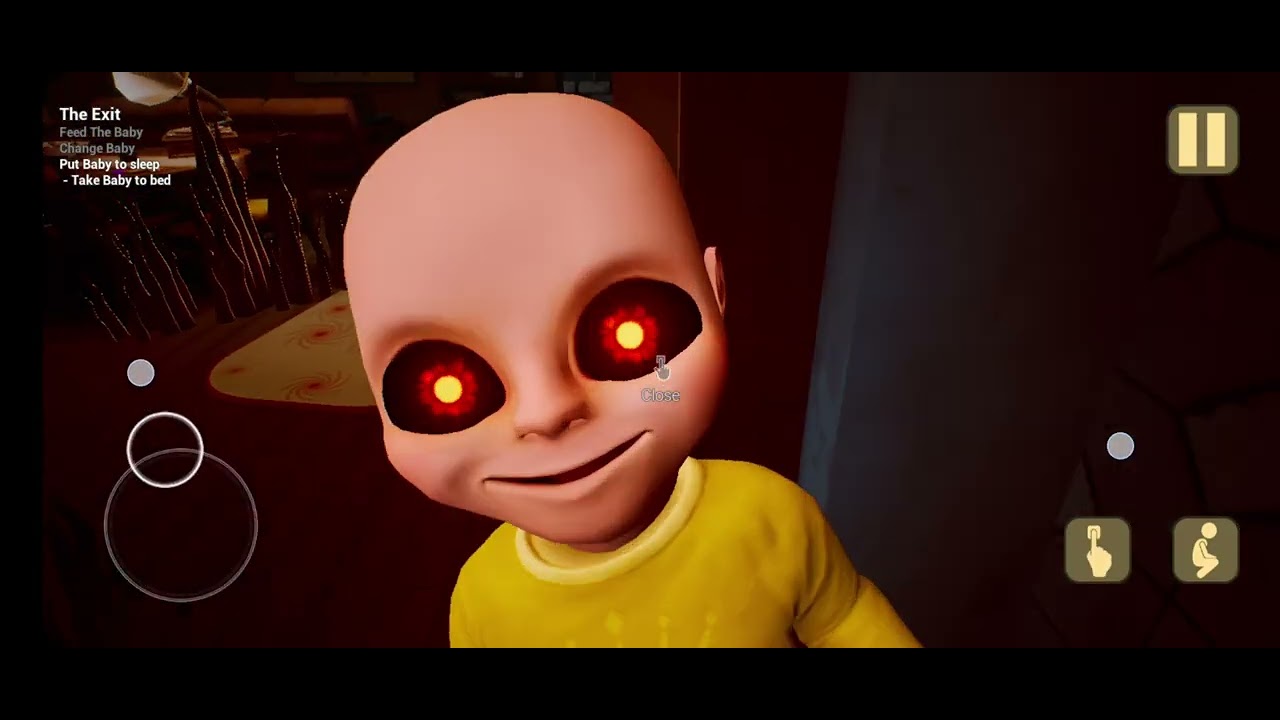 The baby in yellow scariest gameplay video 😱😨💀😰 #thebabyinyellow #gaming #scariest @dipalithaker