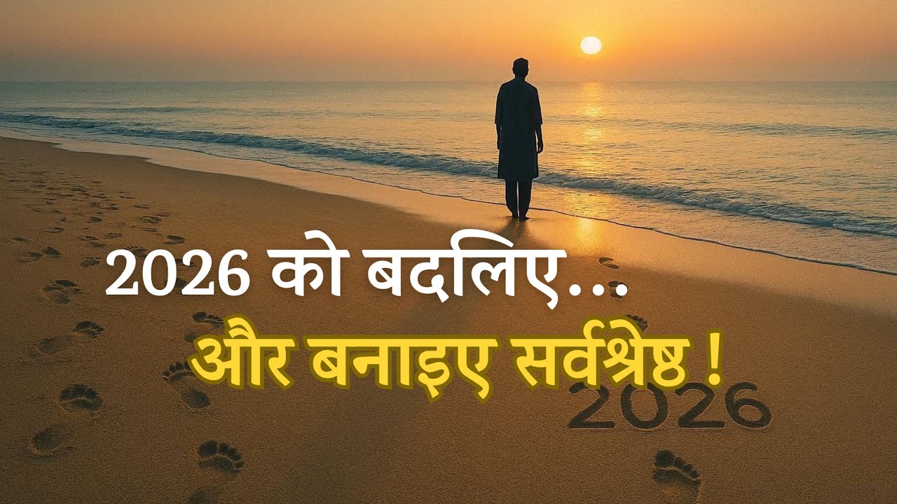 2026 को अपना सर्वश्रेष्ठ साल बनाना है,   तो ये 10 बातें आज से अपनाइए !!