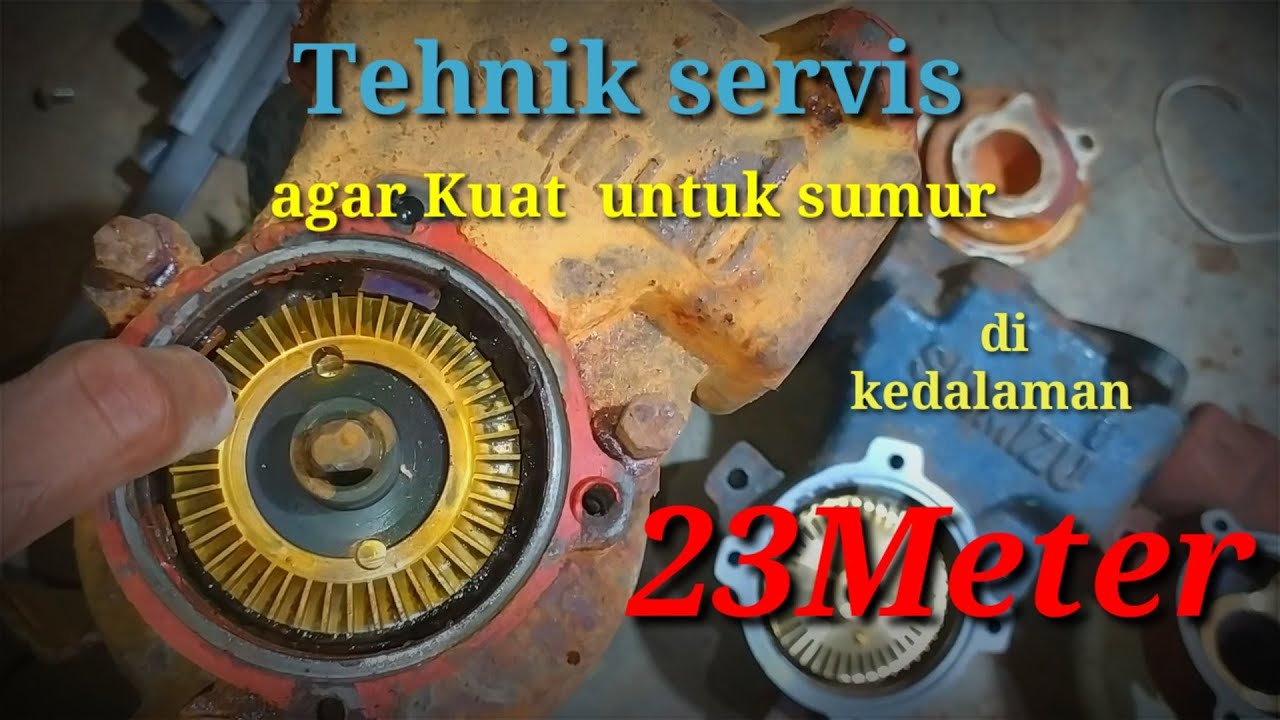 Setel keongan pompa air penting tapi sering di abaikan.