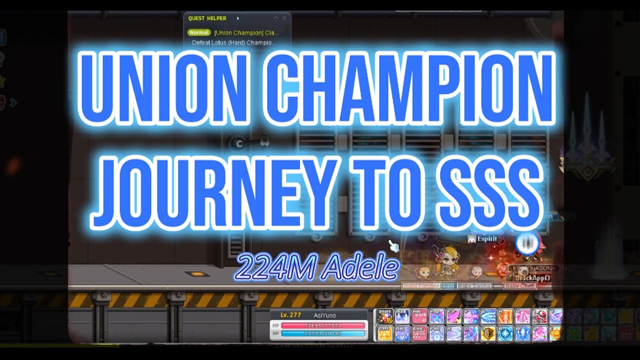 Union Champion Journey to SSS 224M CP Adele [MSEA]