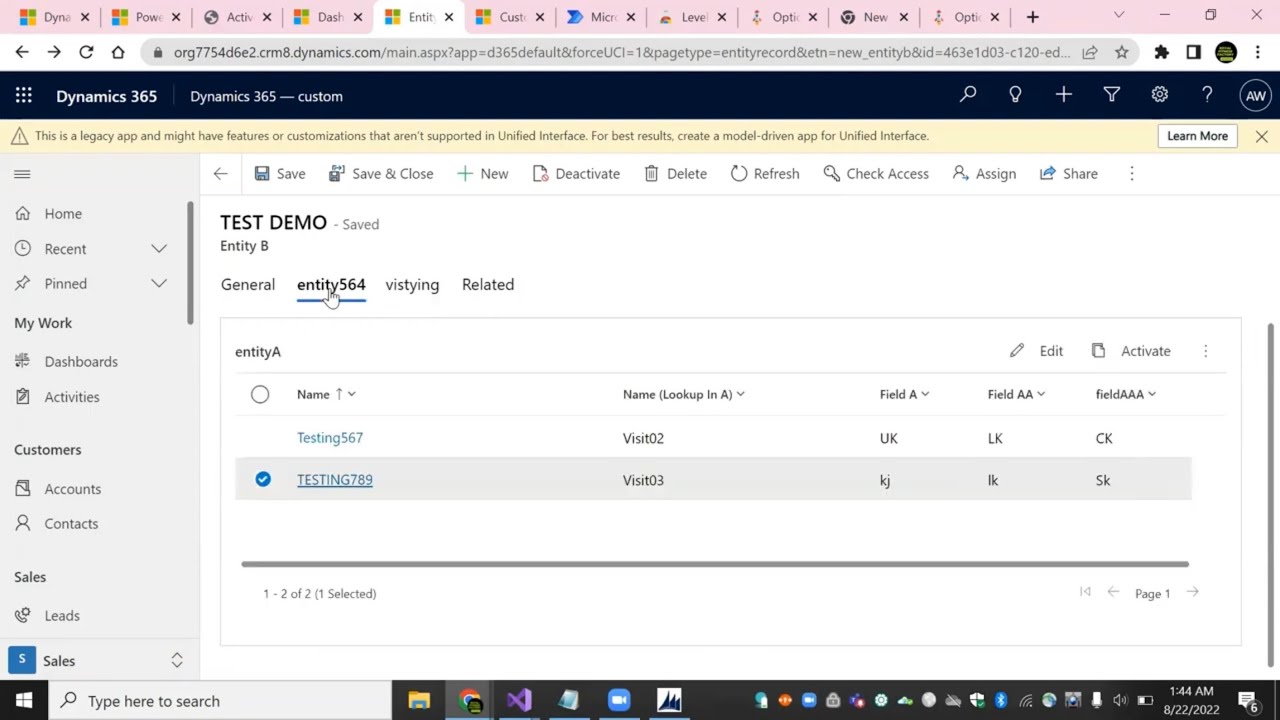 Disassociate the record using plugin in Dynamic CRM.#crm #dynamictutorials #powerautomate #azure.