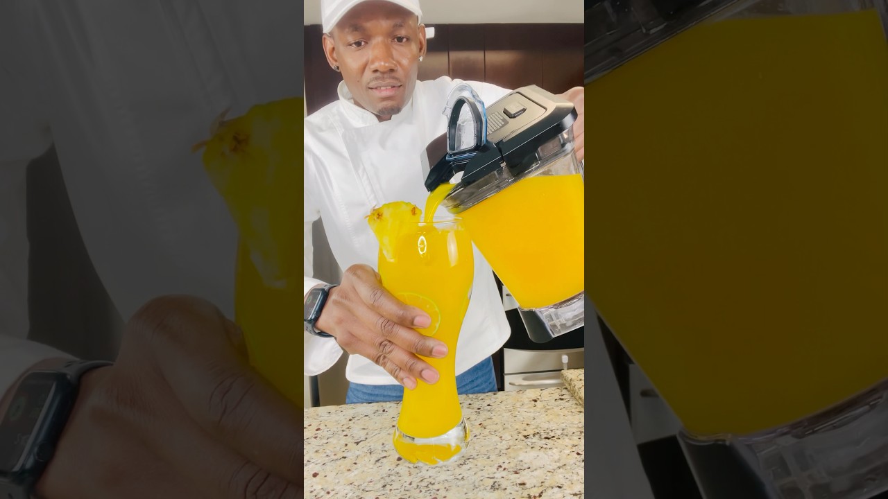🌴 TROPICAL MANGO PINEAPPLE LEMONADE 🍍🥭🍋 | Refreshing Summer Drink Recipe!