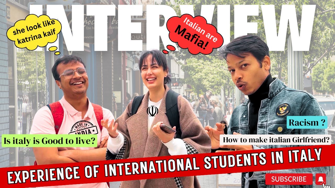 International Student Experience in ITALY | Interview with Italian uniersity student #studentlife