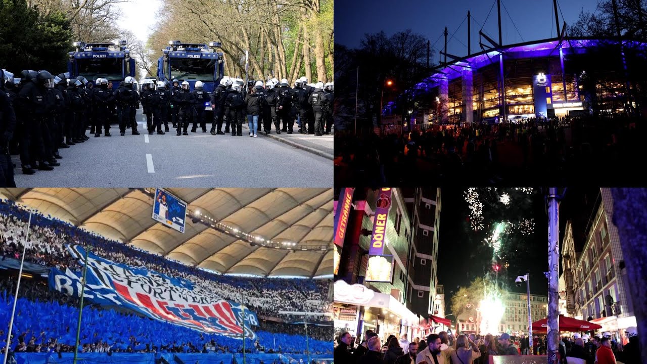⚽[Fußball] Stadtderby Großalarm für die Hamburger Polizei