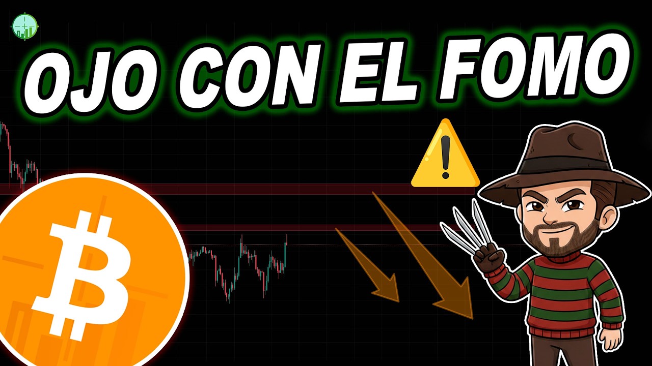 📉&iexcl;BITCOIN FOMO! Ten cuidado con esta trampa, otra vez te est&aacute;n vendiendo la moto para liquidarte